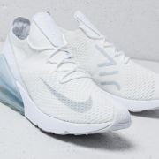 Nike air max 270 flyknit white shop