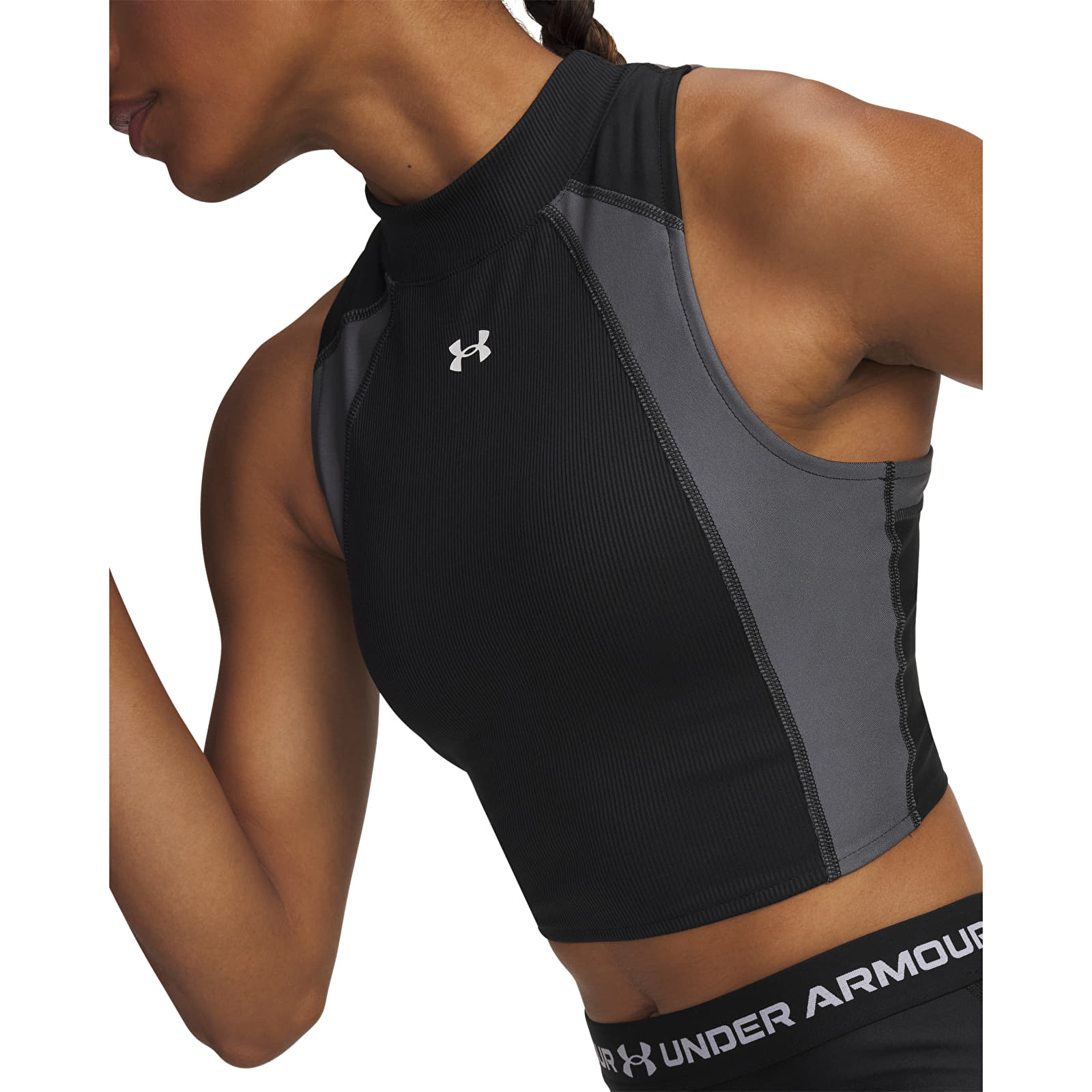 Canotta donna Under Armour Hg Rib Tank Black
