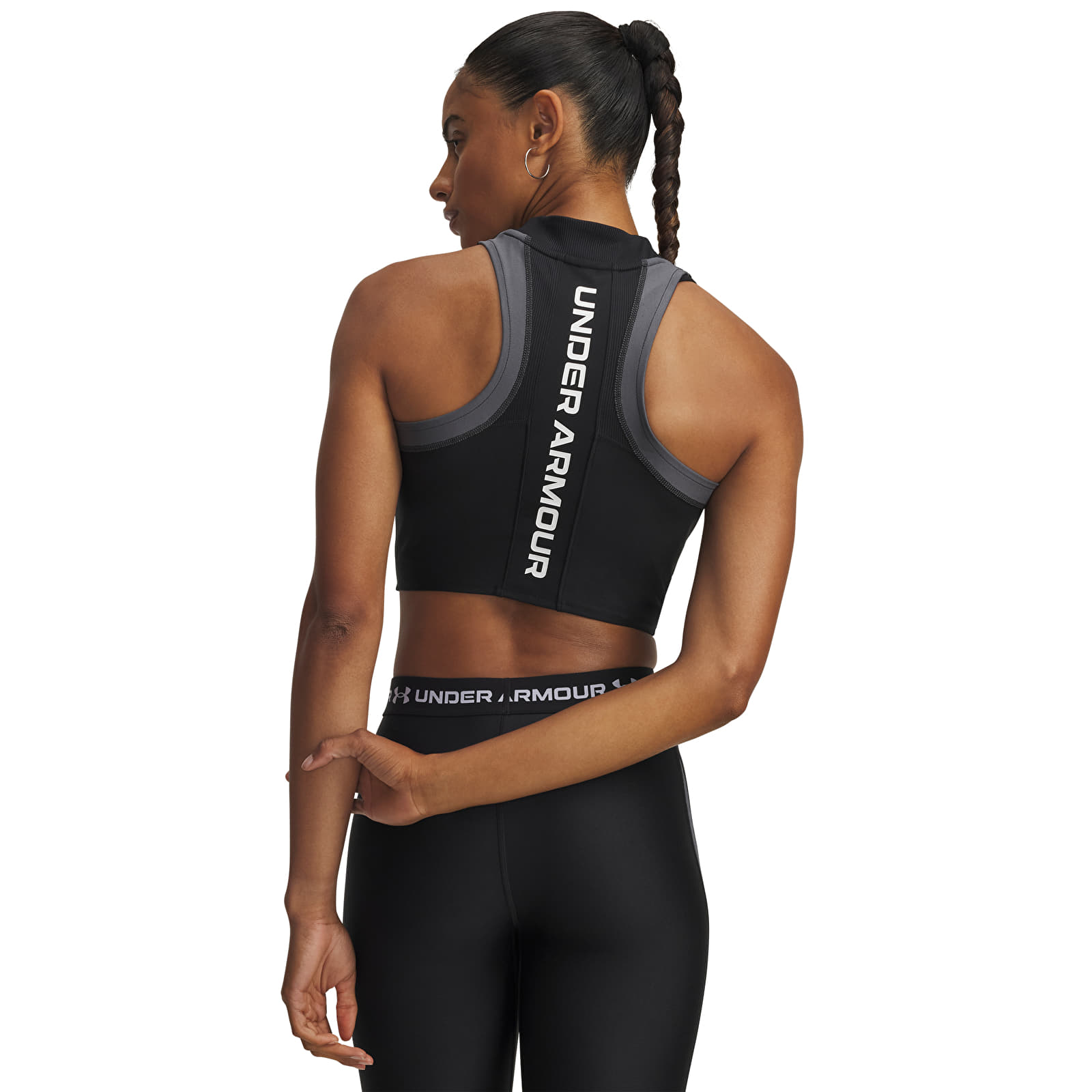 Canotta donna Under Armour Hg Rib Tank Black