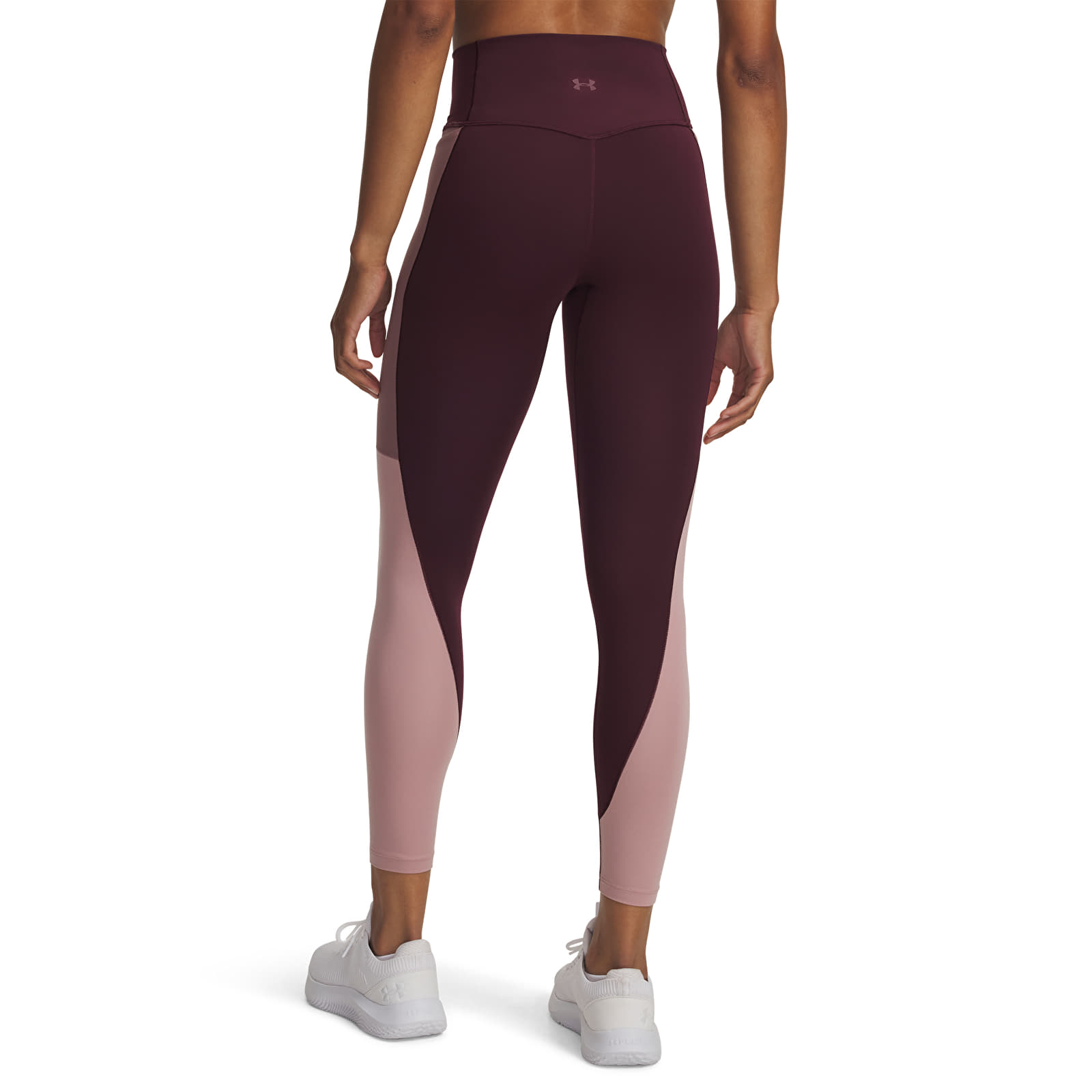 Leggings da donna Under Armour Meridian Colorblock Ankle Lg Brown