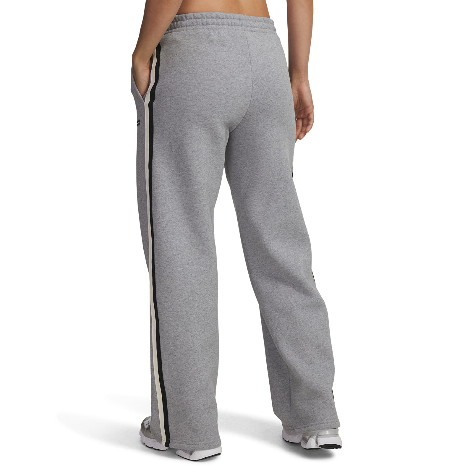 Ženske hlače Under Armour Icon Hwt Flc Puddle Pant Gray