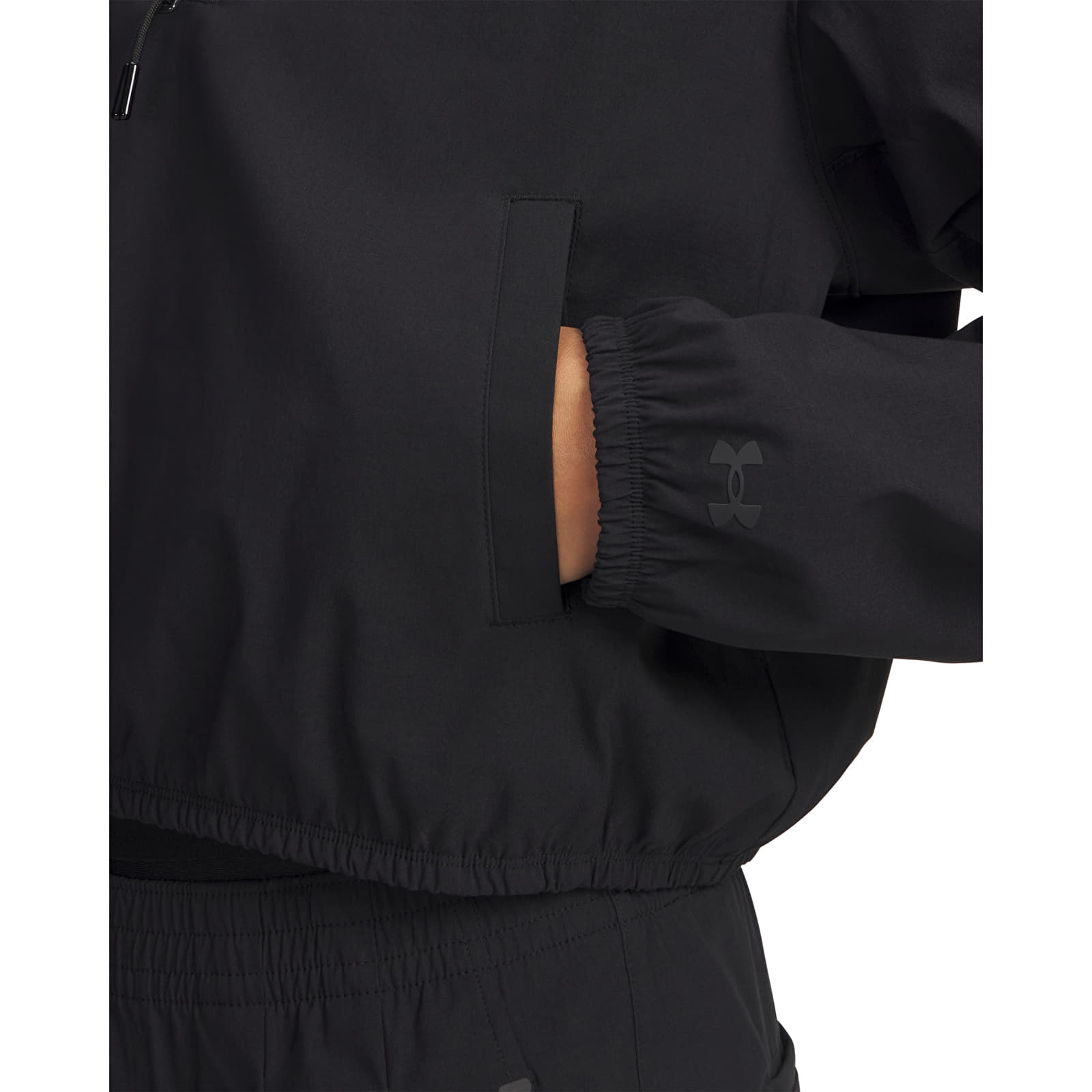 Luvtröjor för kvinnor Under Armour Unstoppable Wvn Pullover Black