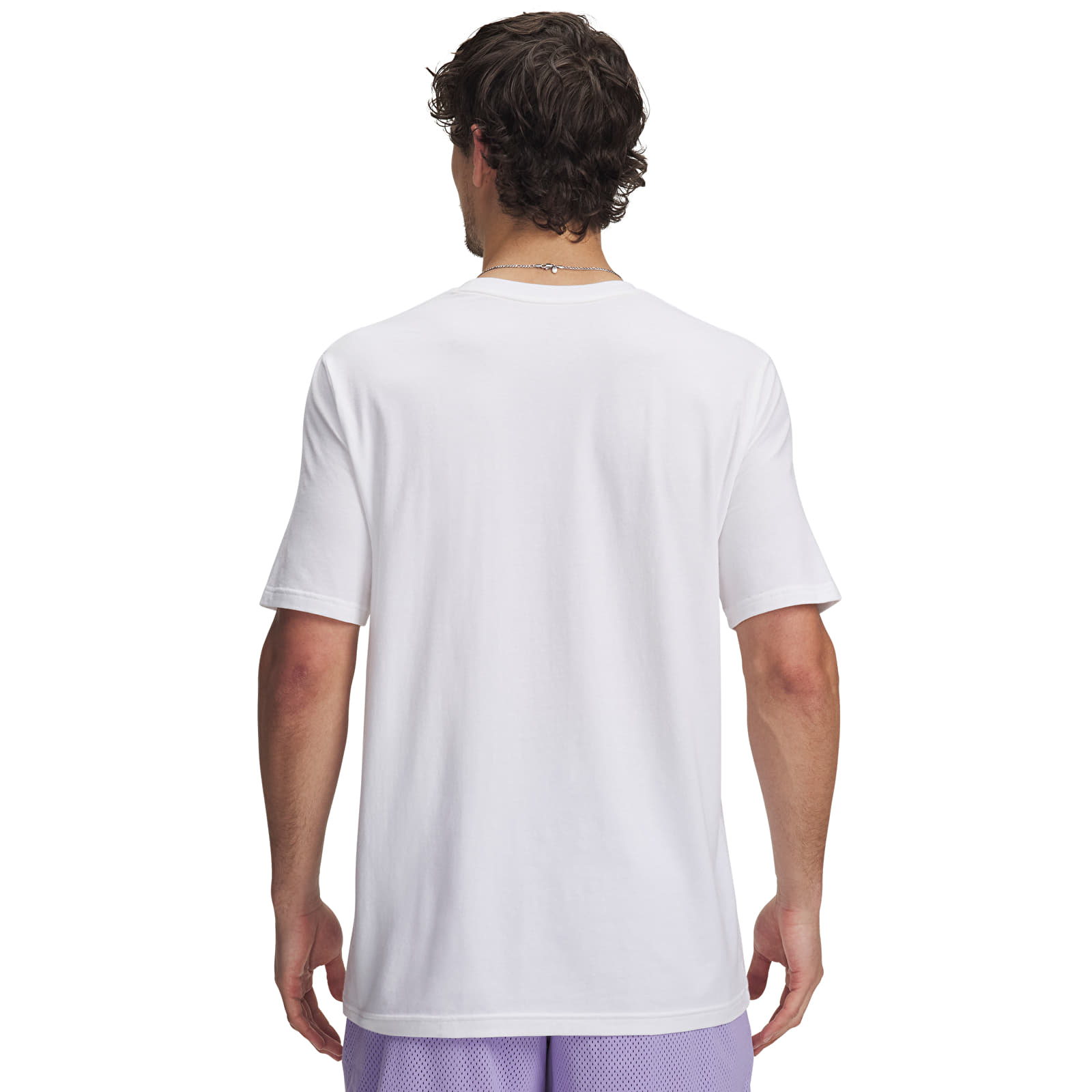 Pánská trička Under Armour Curry Playable Tee 1 White