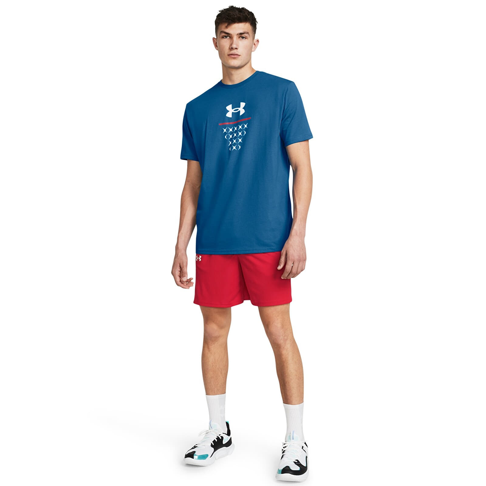 Vīriešu šorti Under Armour Baseline Short Red