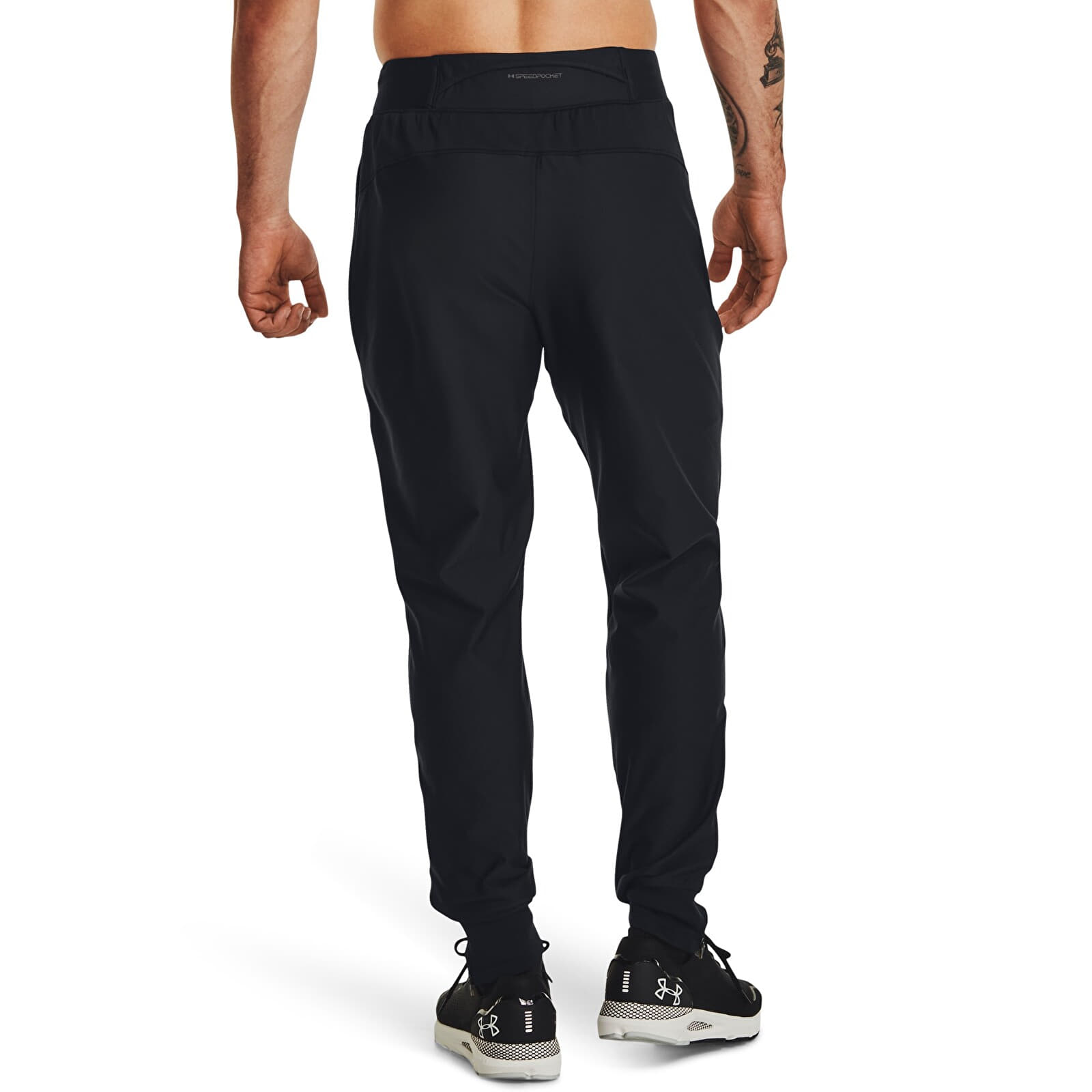 Men's trousers Under Armour Qualifier Run Elite Pant Black