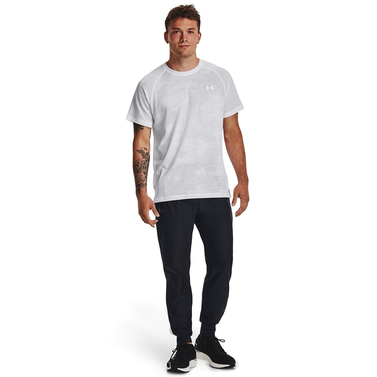 Men's trousers Under Armour Qualifier Run Elite Pant Black