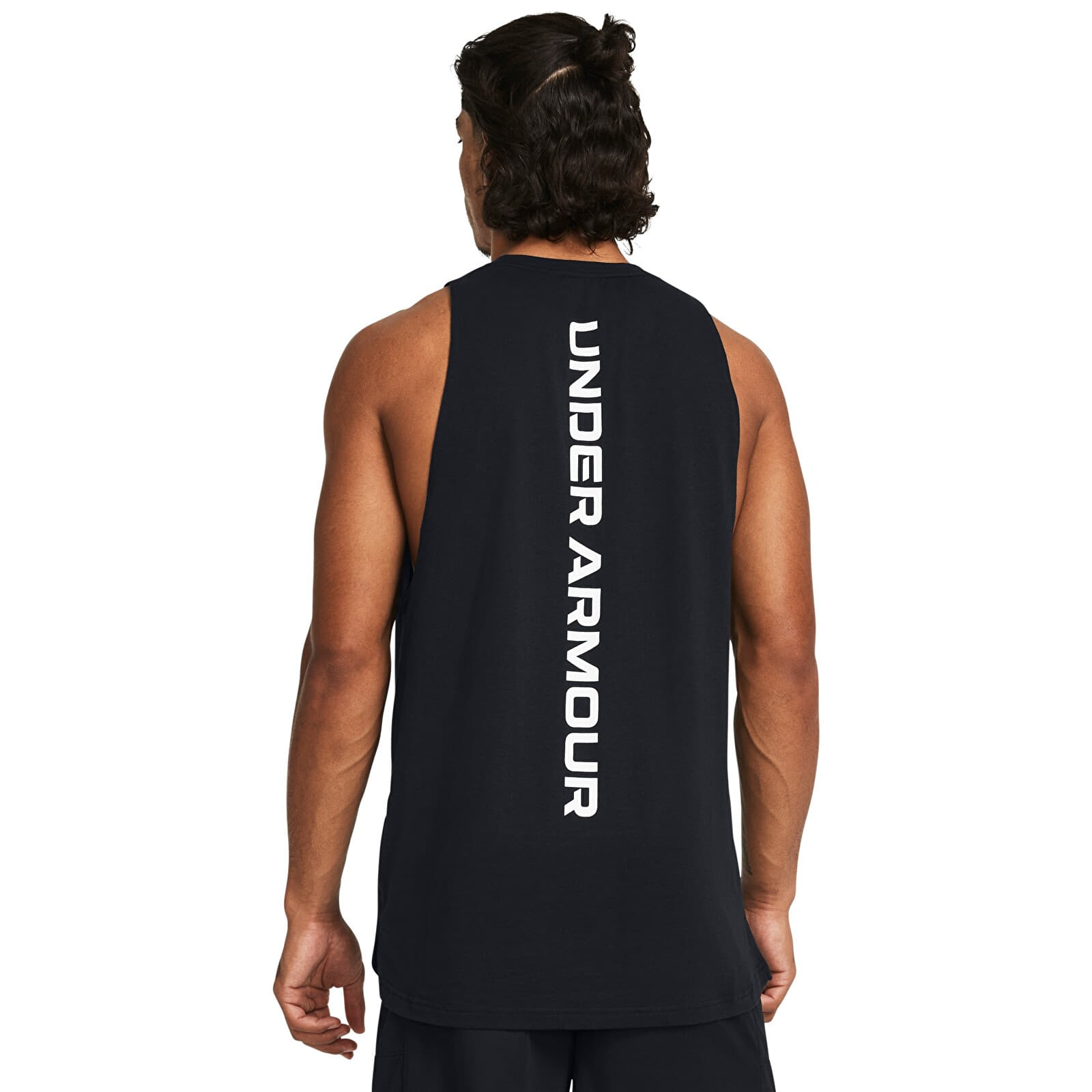 Чоловічі майки Under Armour Baseline Cotton Tank Black
