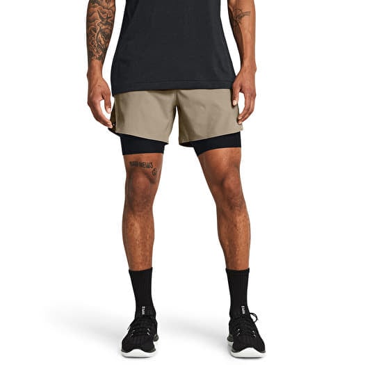 Korte broek Under Armour Vanish Elite 2In1 Short Brown