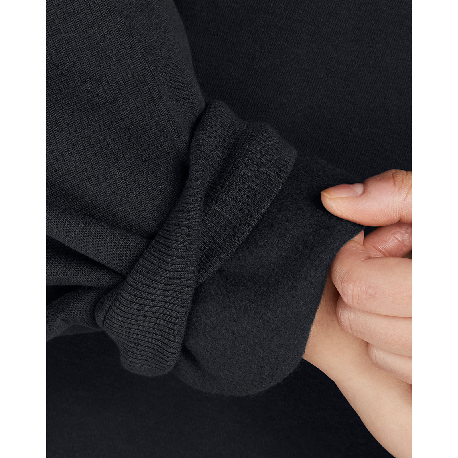 Hoodies für Frauen Under Armour Rival Fleece Os Crew Black