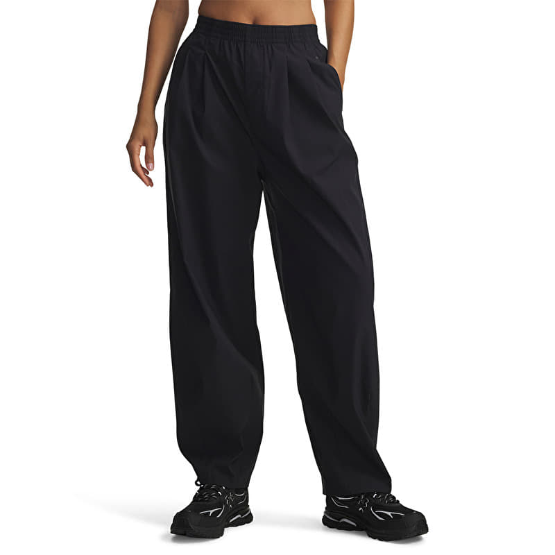 Under Armour Unstoppable Wvn Pleat Pt Black