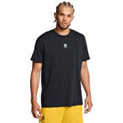 Under Armour Curry Hvyweight Logo Tee Black