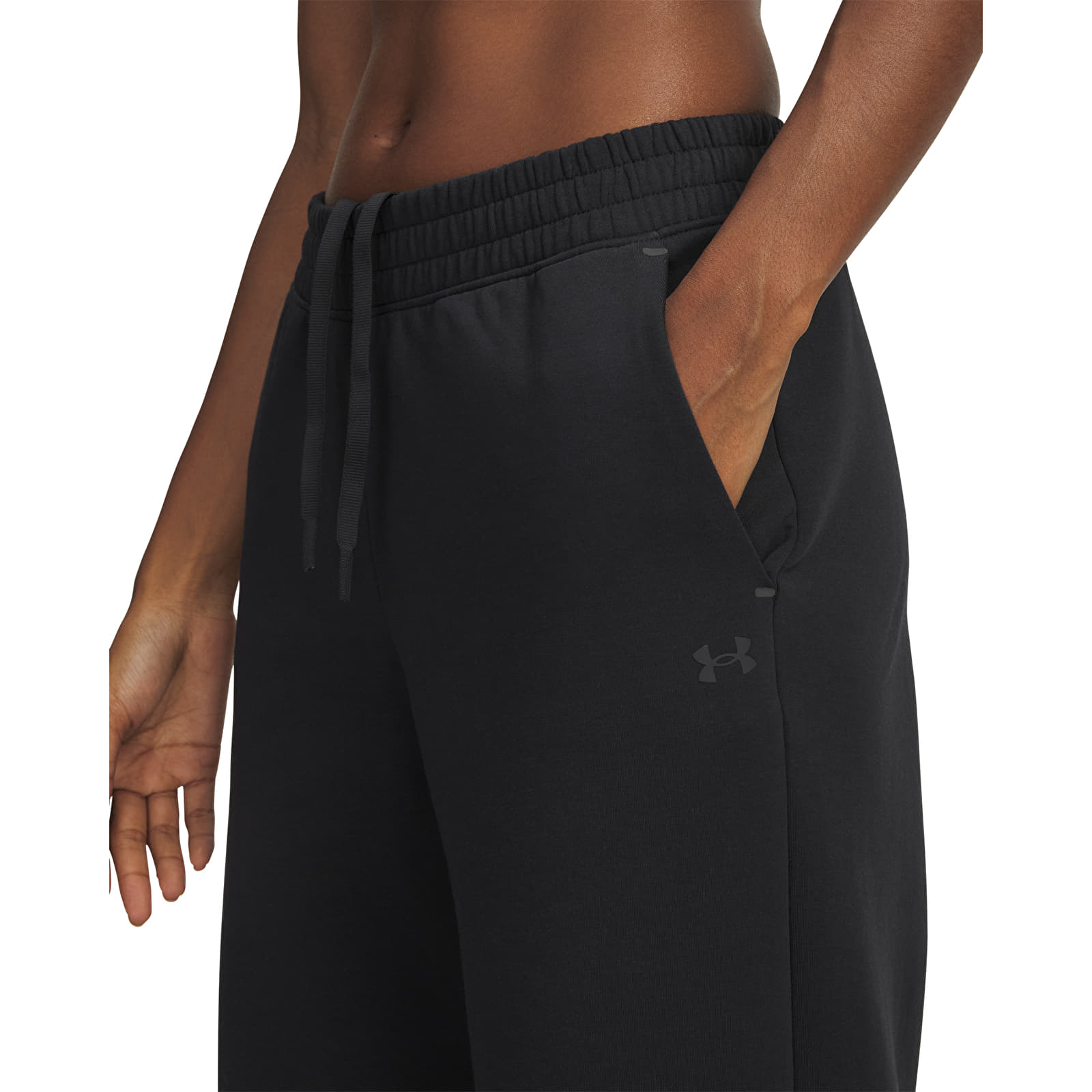Women's trousers Under Armour Unstoppable Flc Pant Black