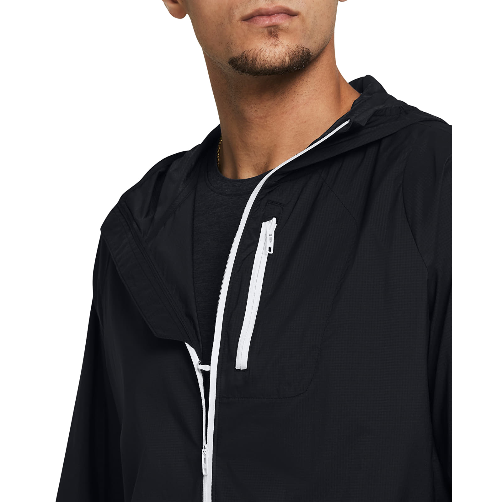 Men's jackets Under Armour Launch Lightweight Jacket Black