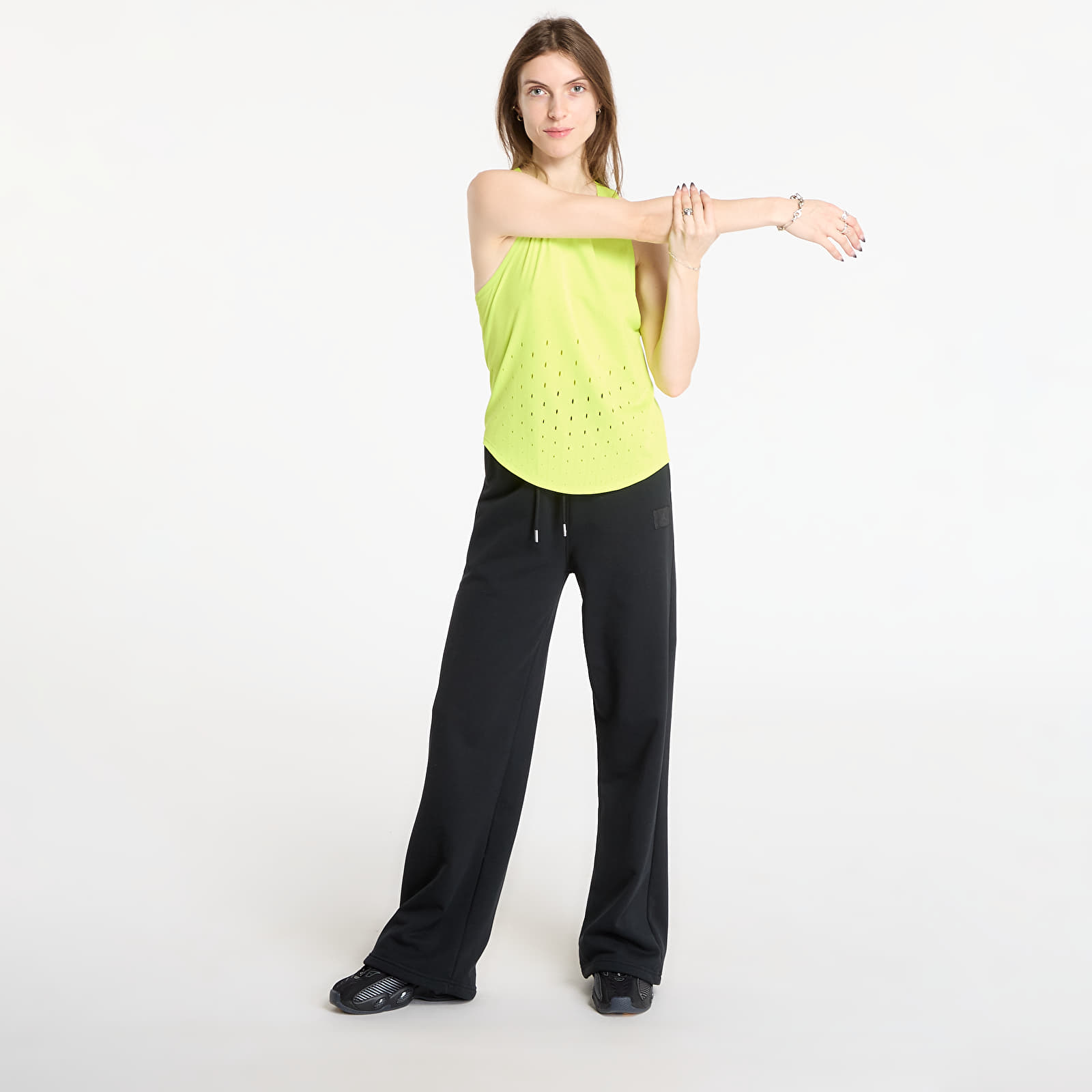 Vests Nike AeroSwift Women's Dri-FIT ADV Running Singlet Cyber/ Black