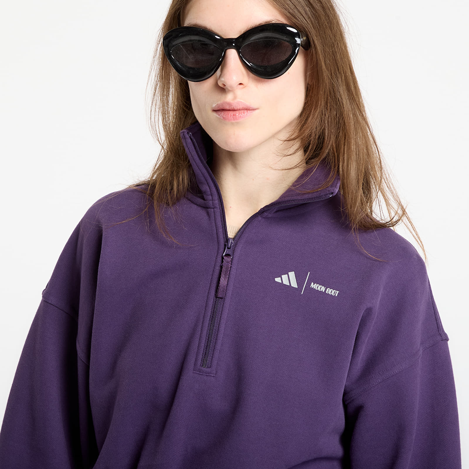 Φούτερ adidas x Moonboot Tracksuit Top Aura Plum