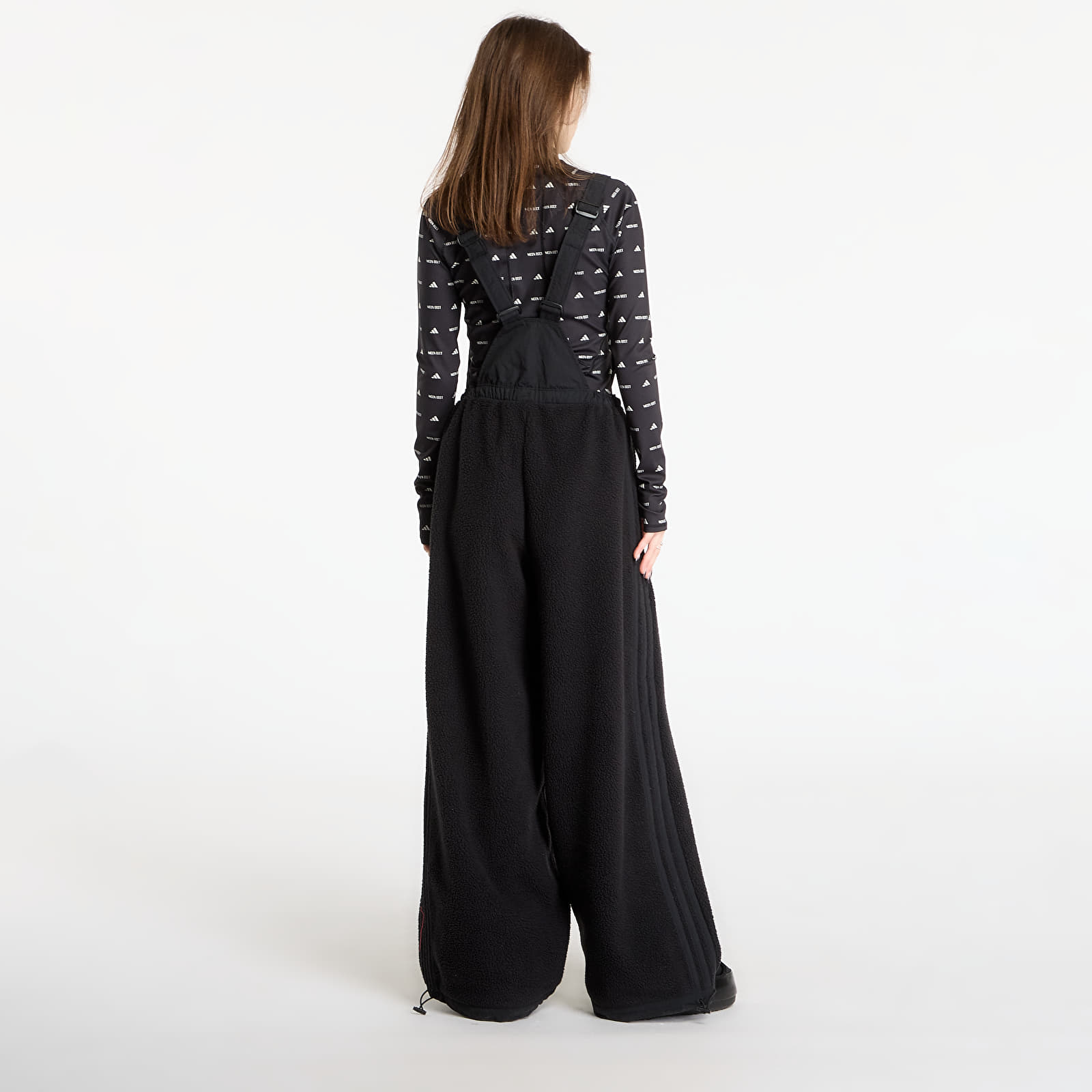 Bukser adidas x Moonboot Bib Pant Black