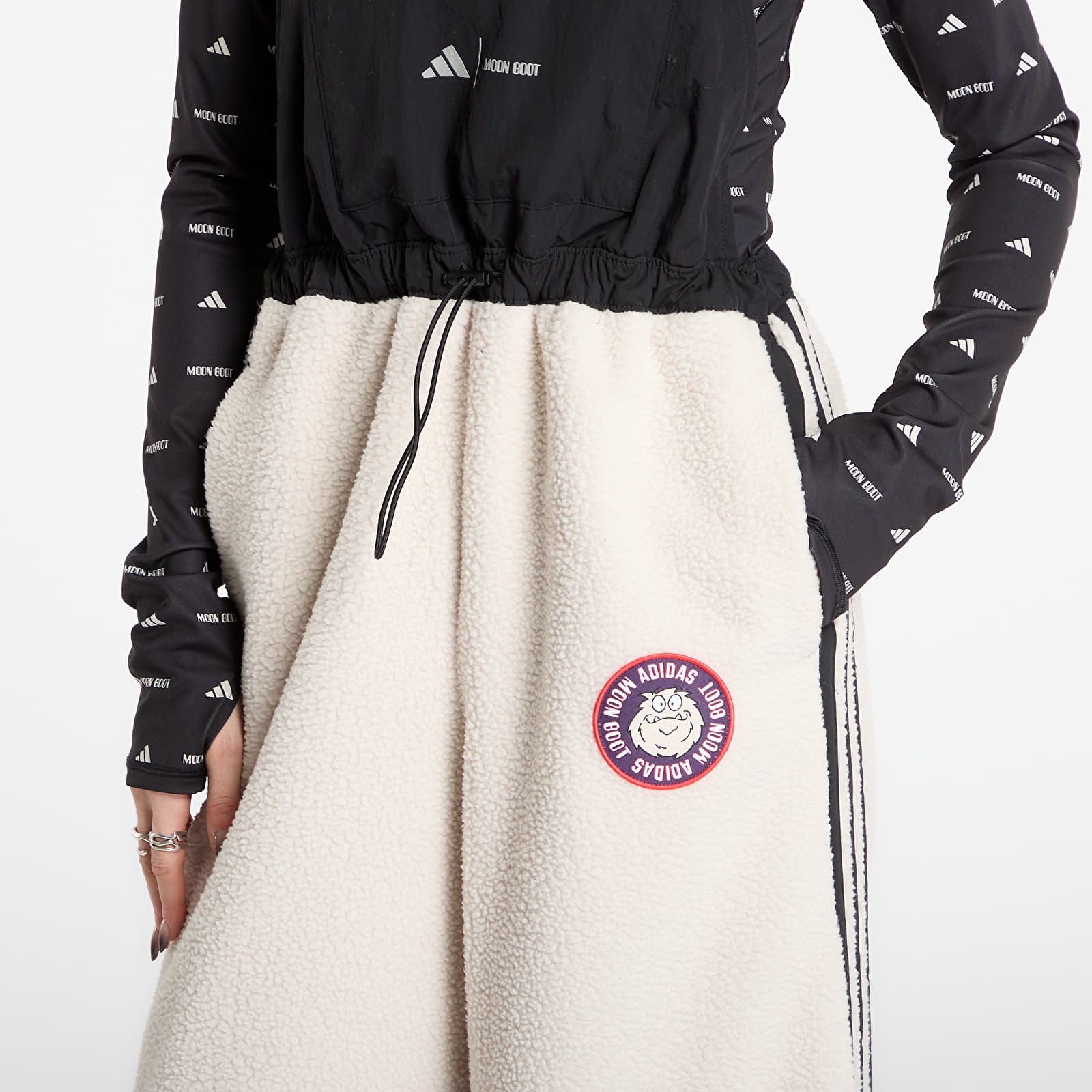 Damebukser adidas x Moonboot Bib Pant Clear Brown