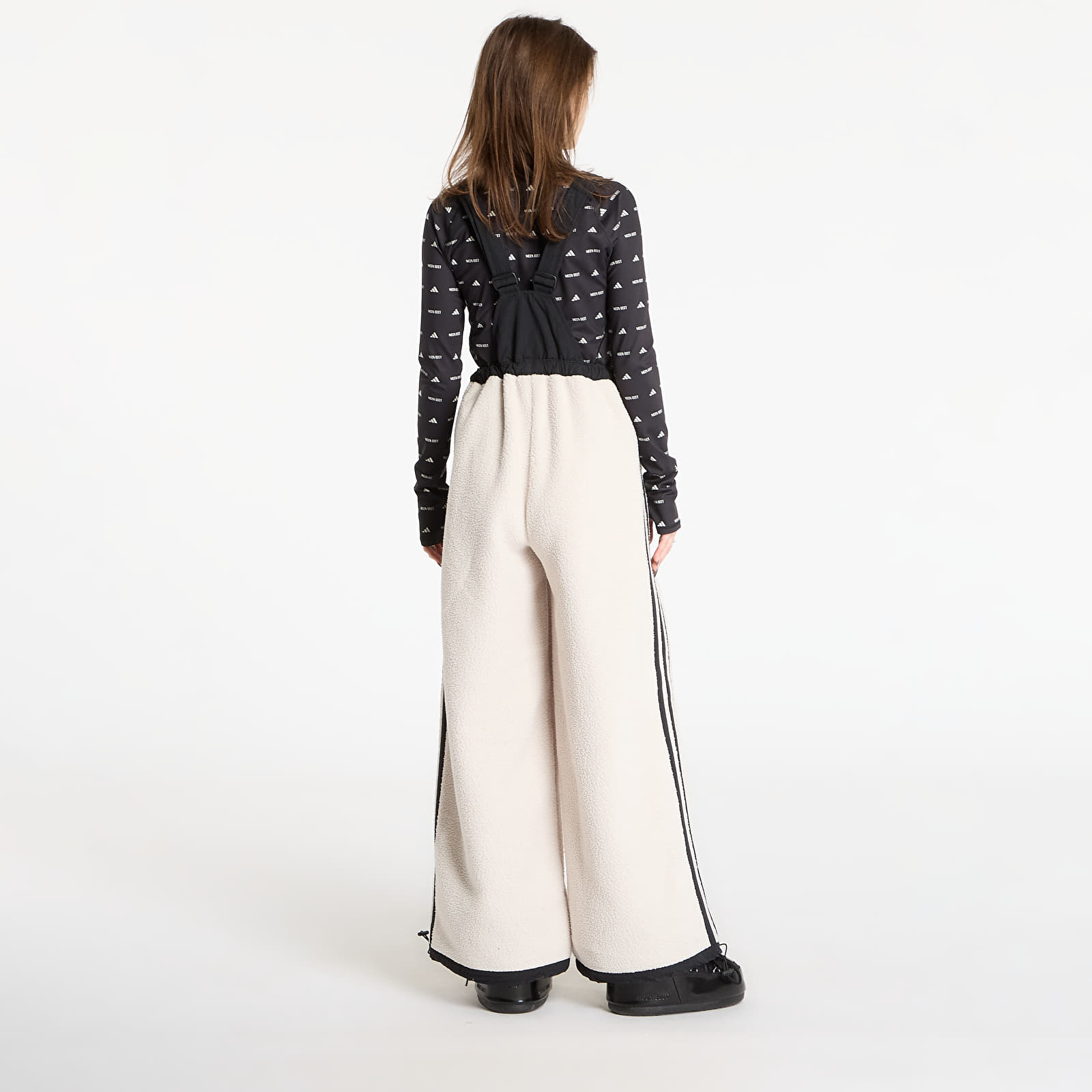 Damebukser adidas x Moonboot Bib Pant Clear Brown