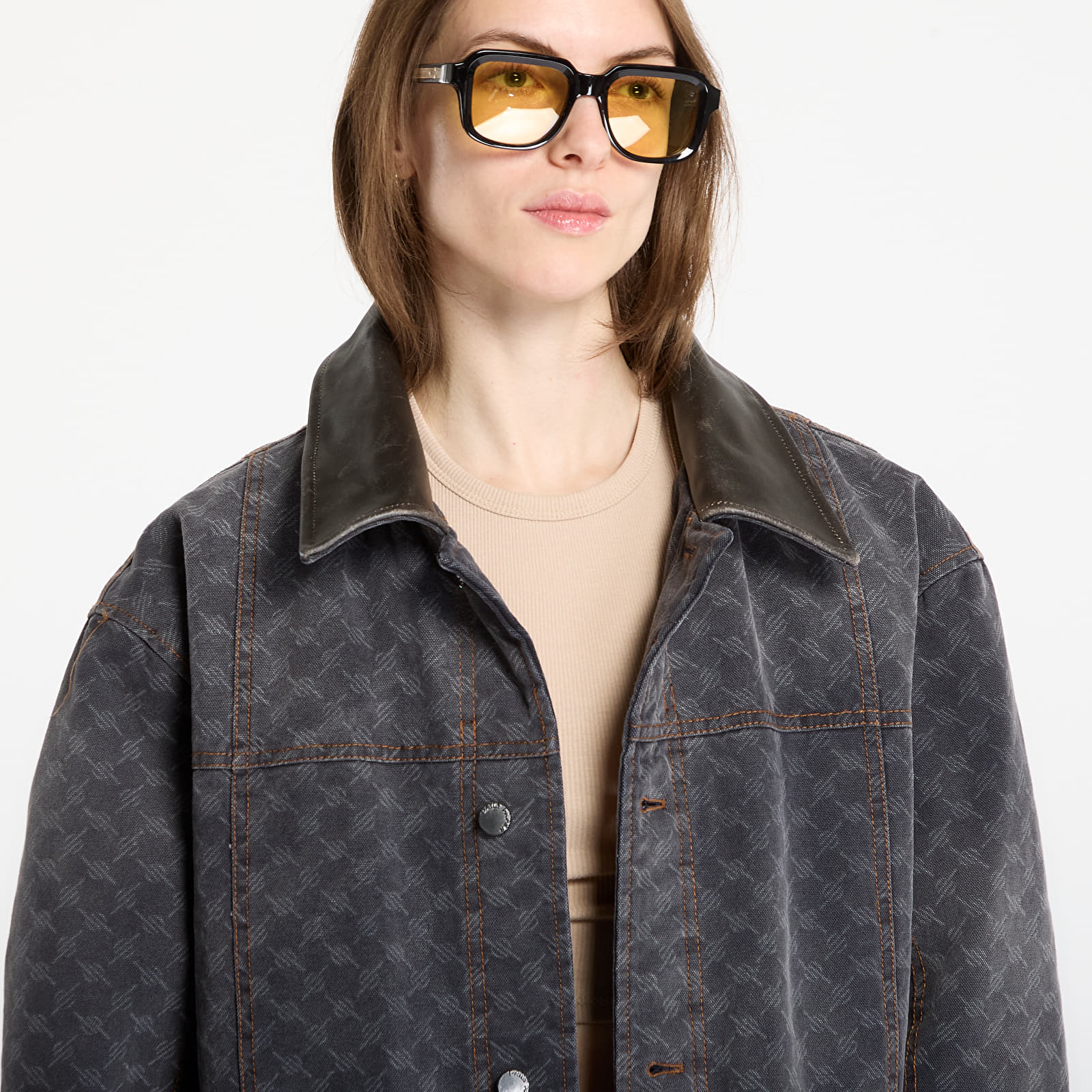 Jacken Daily Paper Monogram Workwear Jacket Grey