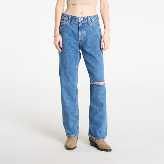 Jeans Calvin Klein Jeans Eu 90S Straight Short Jeans Blue