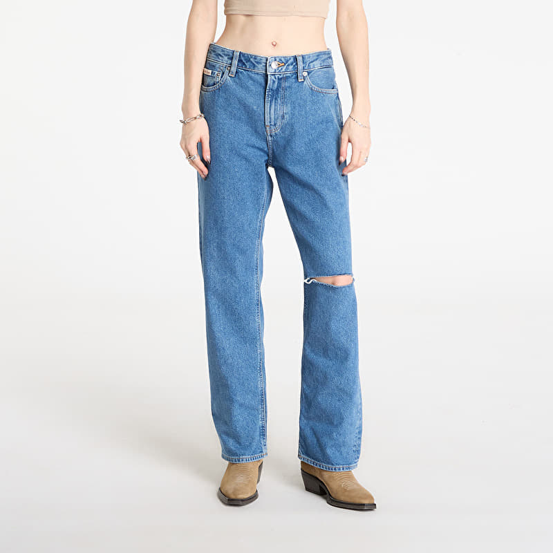 Jeans Calvin Klein Jeans Eu 90S Straight Short Jeans Blue