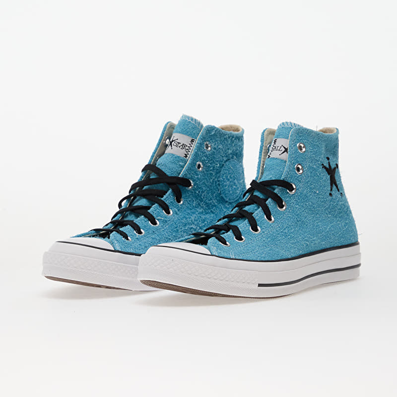Converse x Stussy Chuck 70 Hi Sky Blue | Footshop