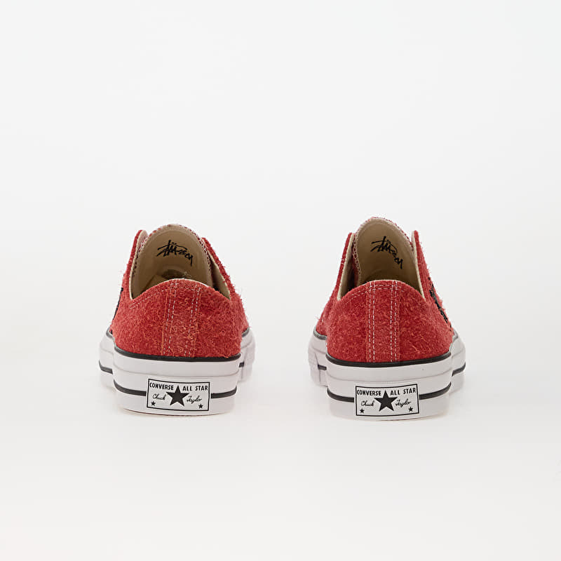 靴 Stussy converse Chuck 70 ox Poppy Red Converse x Stüssy Chuck 70 Ox Poppy Red | Footshop