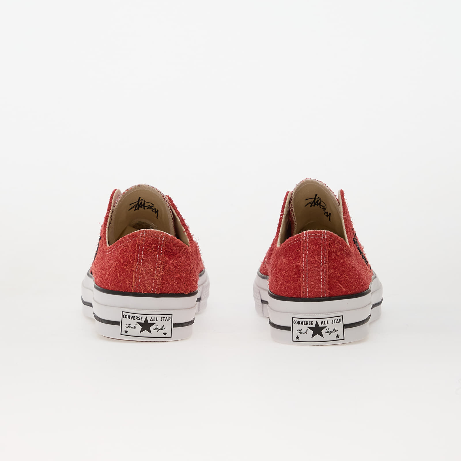 Herren Sneaker und Schuhe Converse x Stüssy Chuck 70 Ox Poppy Red
