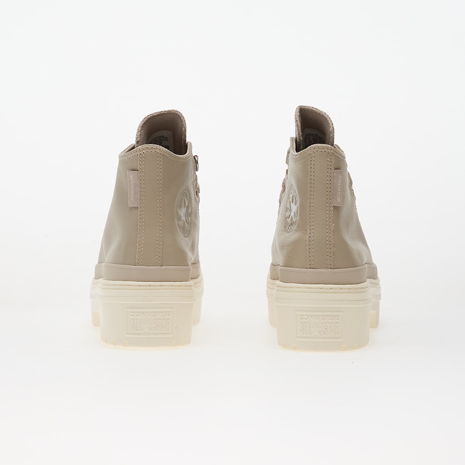 Women's shoes Converse Chuck Taylor All Star Lugged Heel Platform Waterproof Leather Hi Papyrus/ Papyrus/ Egret