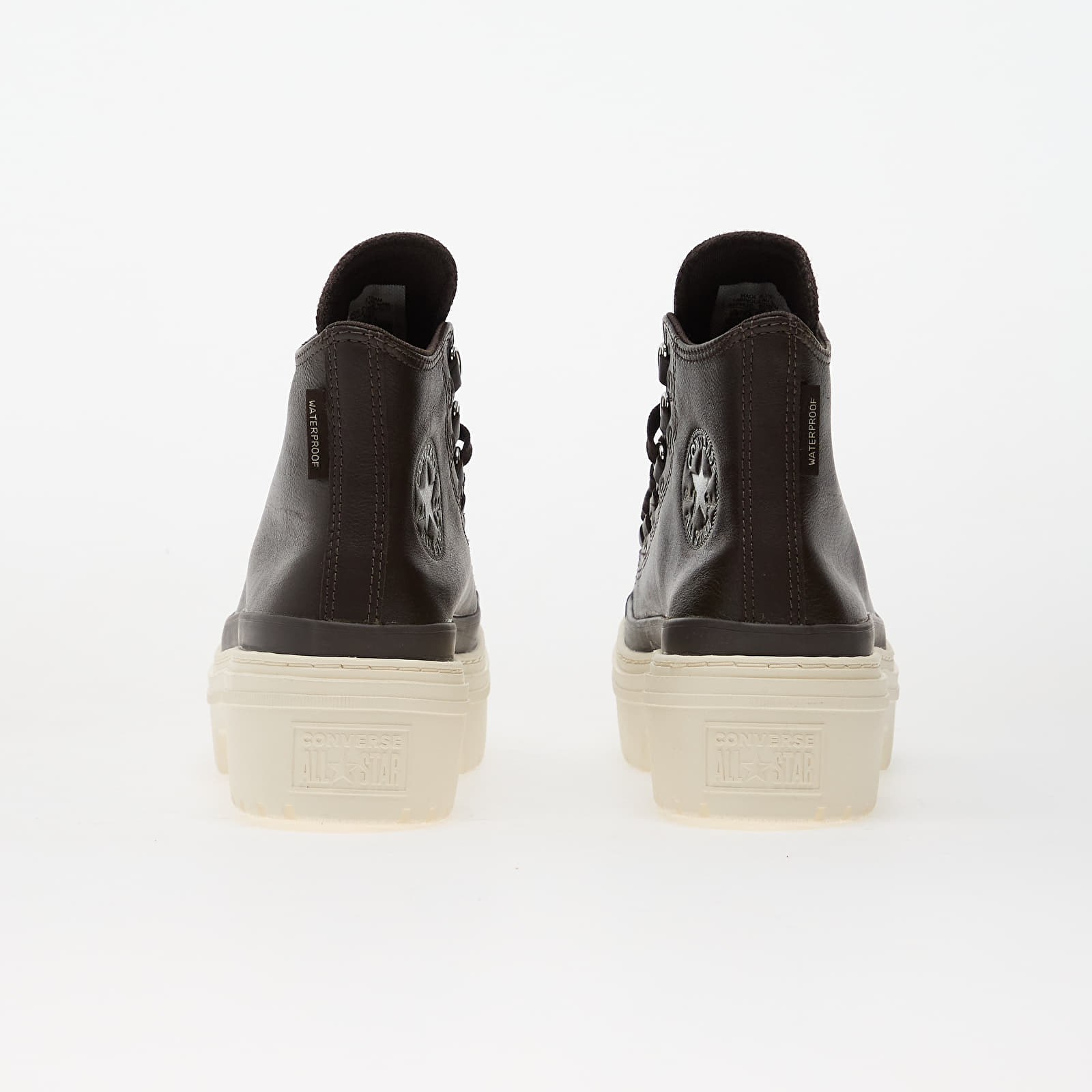 Chaussures et baskets femme Converse Chuck Taylor All Star Lugged Heel Platform Waterproof Leather Hi Mudguard/ Mudguard/ Egret