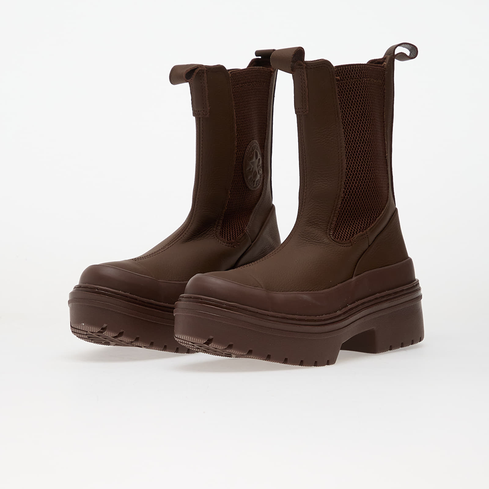 Skor för kvinnor Converse Chuck Taylor All Star Lugged Heel Chelsea Boot  Totally Fudged/ Totally Fudged/ Totally Fudged