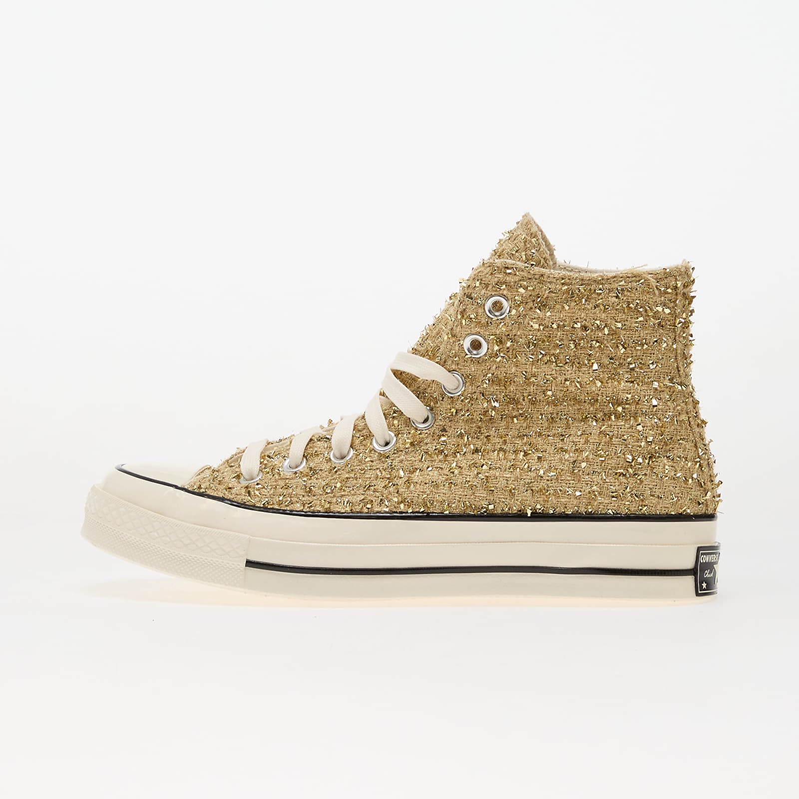 Levně Tenisky Converse Chuck 70 Metallic Light Gold/ White