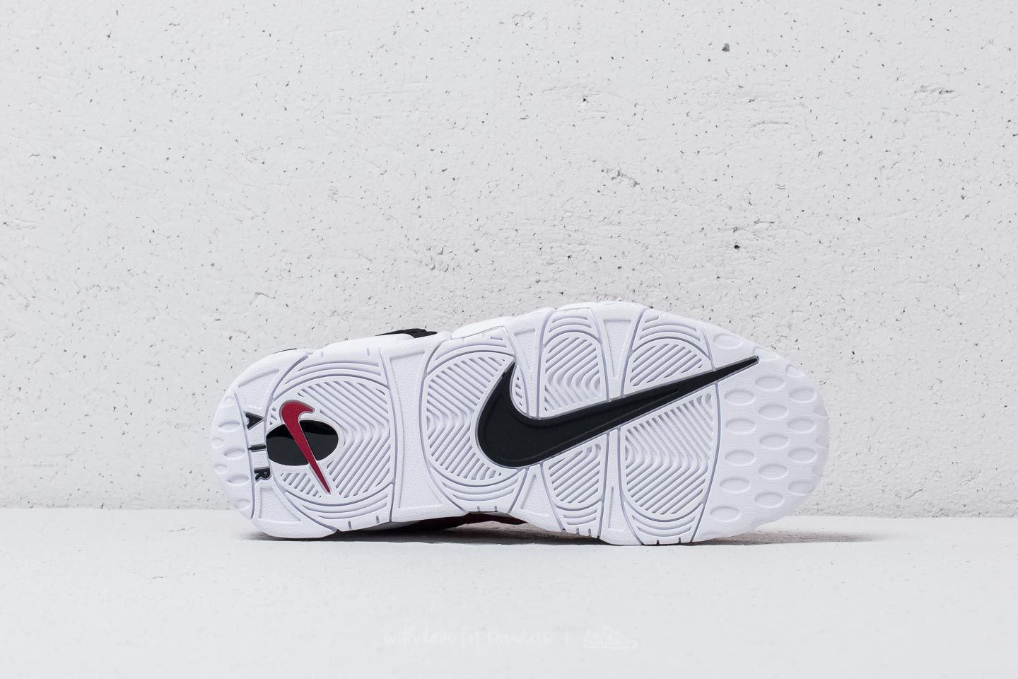 Nike air money cheap bianche e rosse