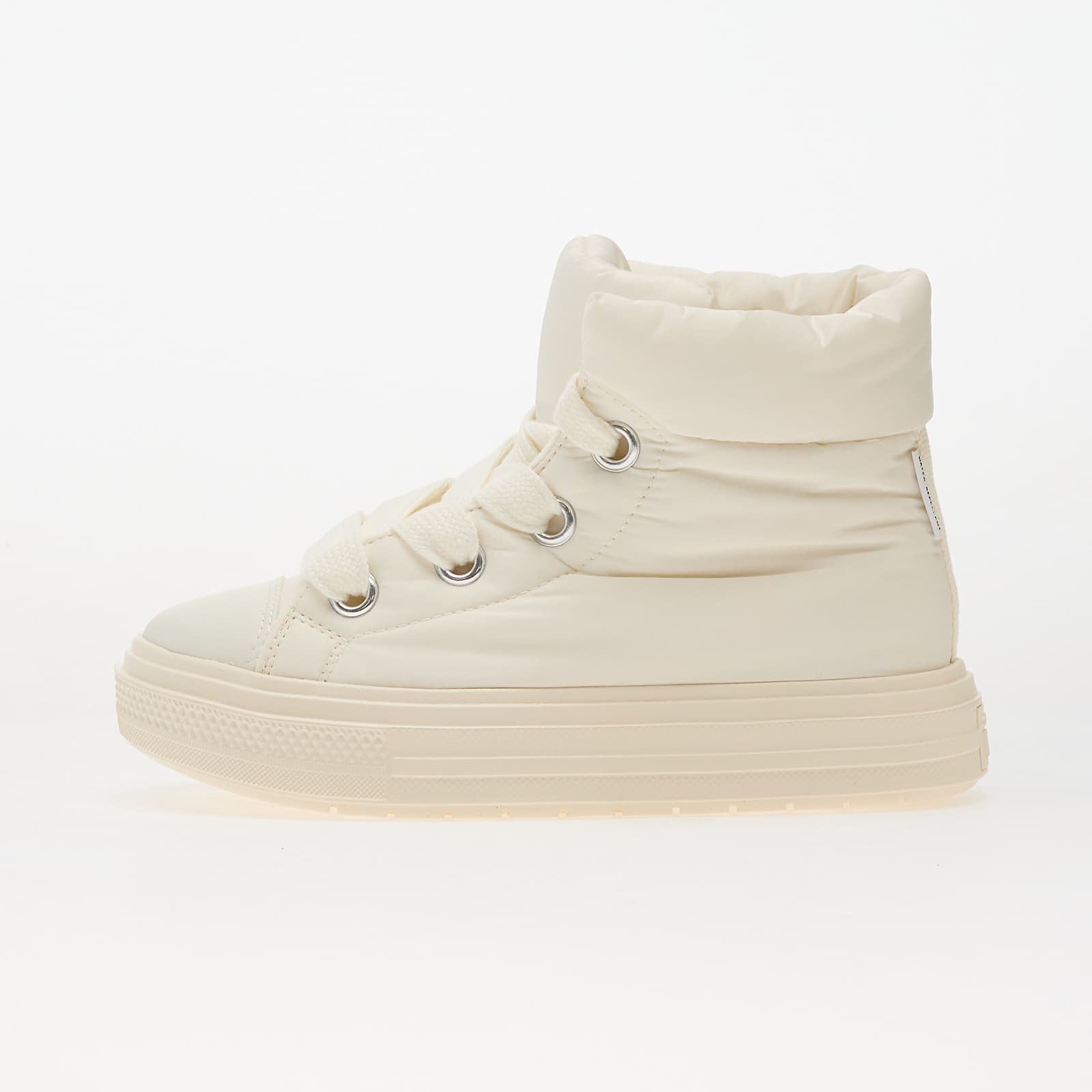 Levně Tenisky Converse Chuck Taylor All Star Elements Boot Mid Egret/ Egret/ Black