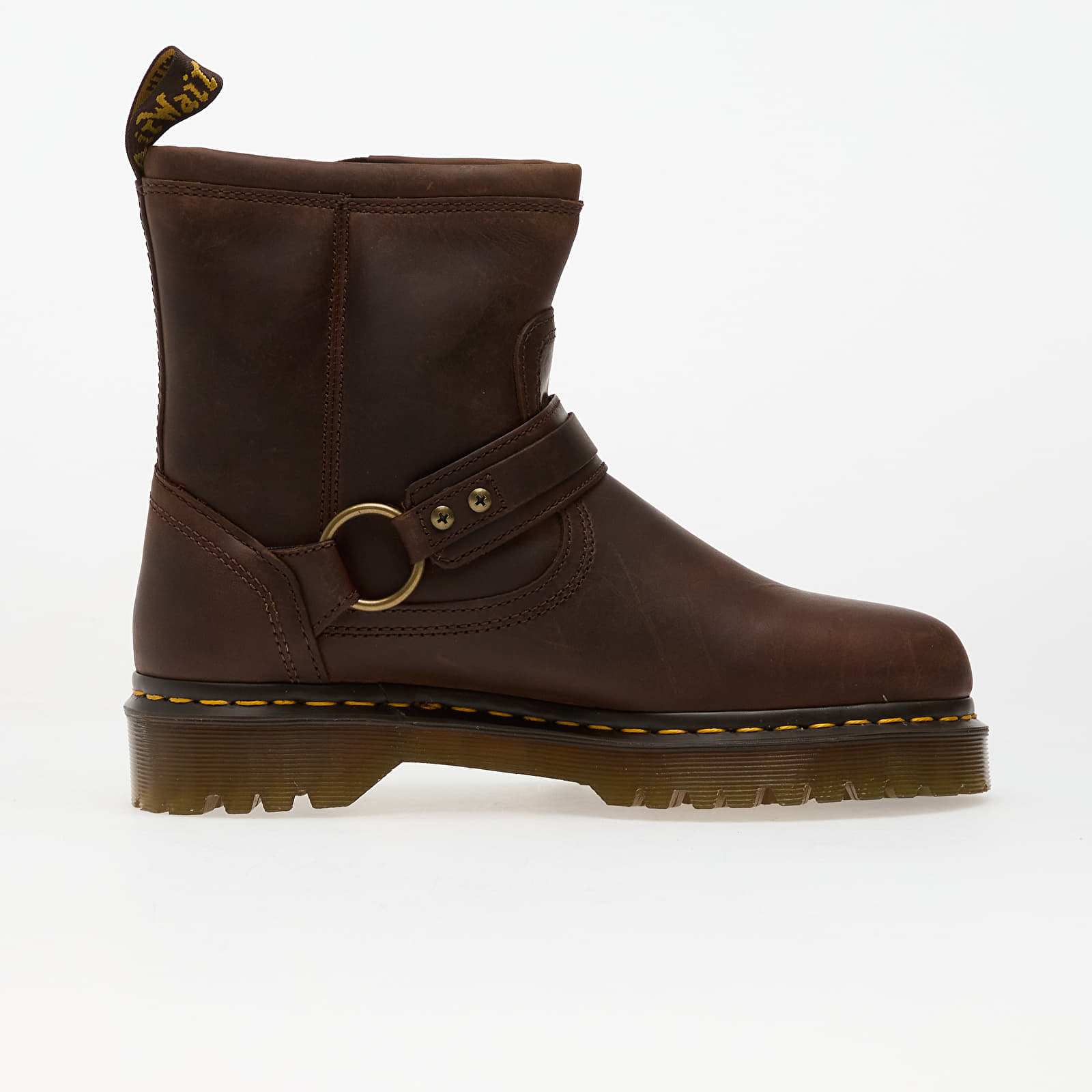 Sapatos de homem Dr. Martens Anistone Hrns Dark Brown