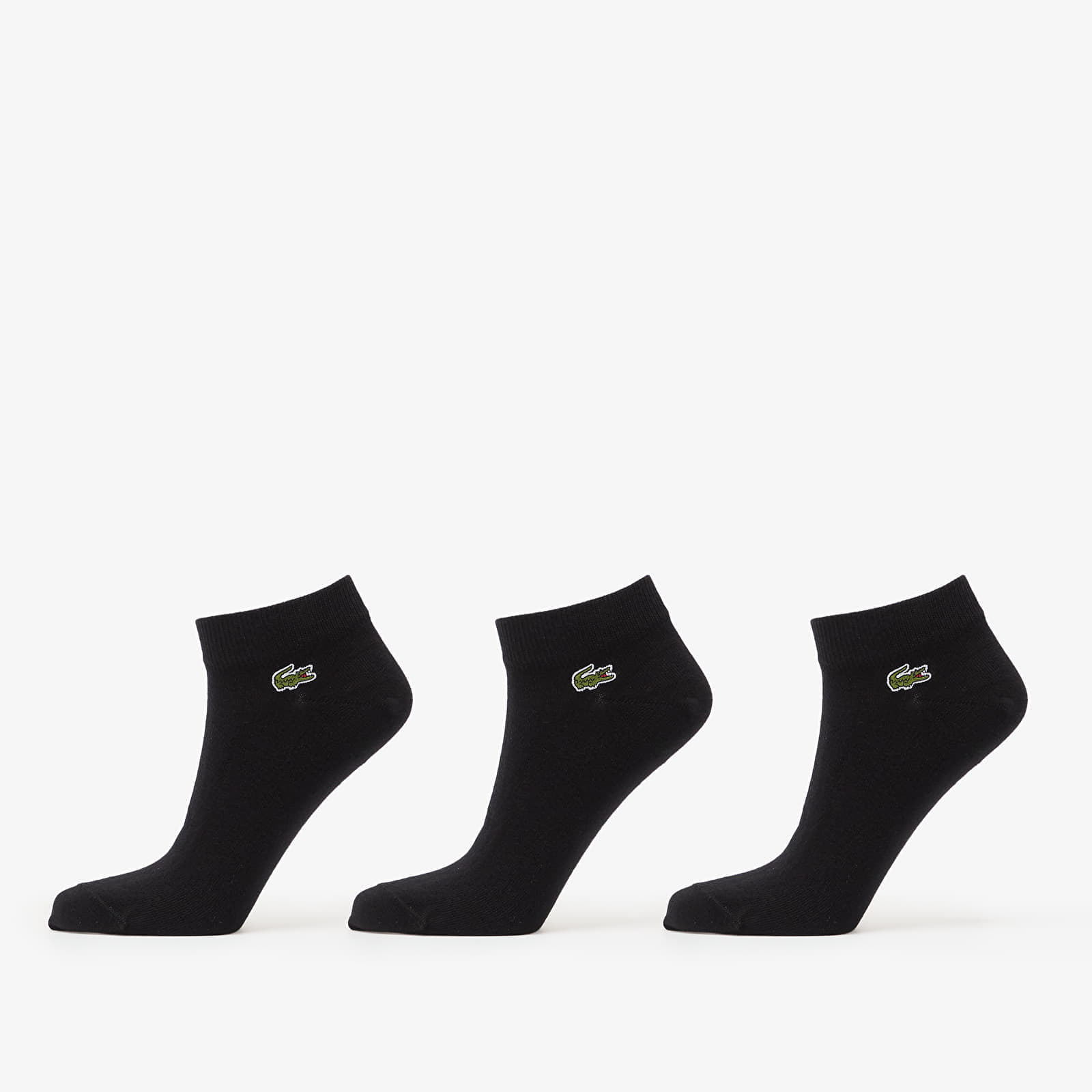 Чорапи LACOSTE Socks Black/ Black-Black 44-46