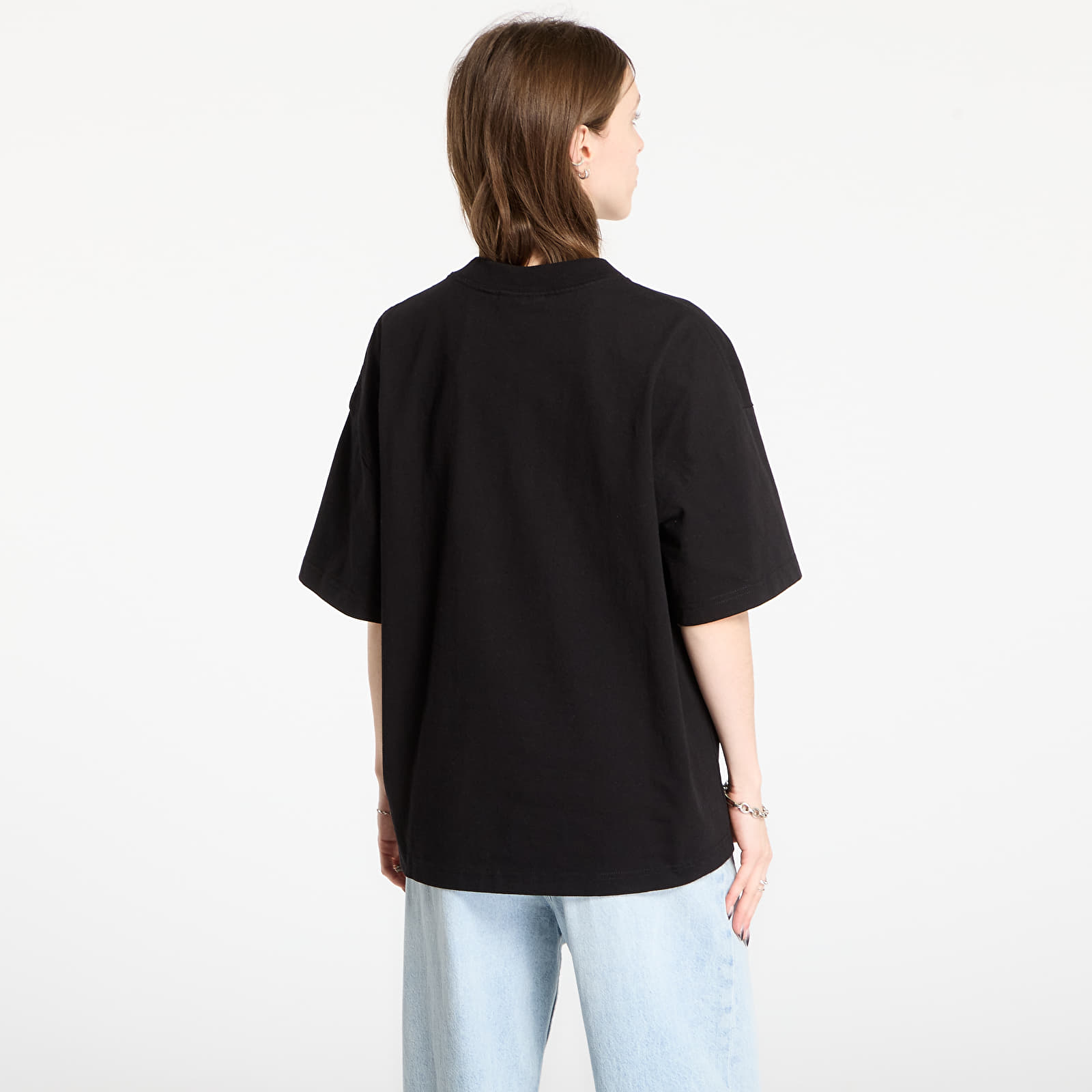 Men's T-shirts Carhartt WIP S/S Hackwork T-Shirt UNISEX Black Heavy Stone Wash