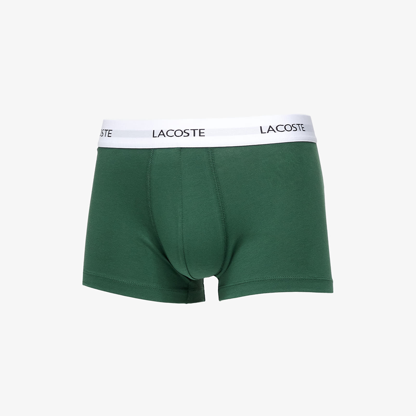 Pánske boxerky LACOSTE 3-Pack Trunk Black/ Green-Navy Blue
