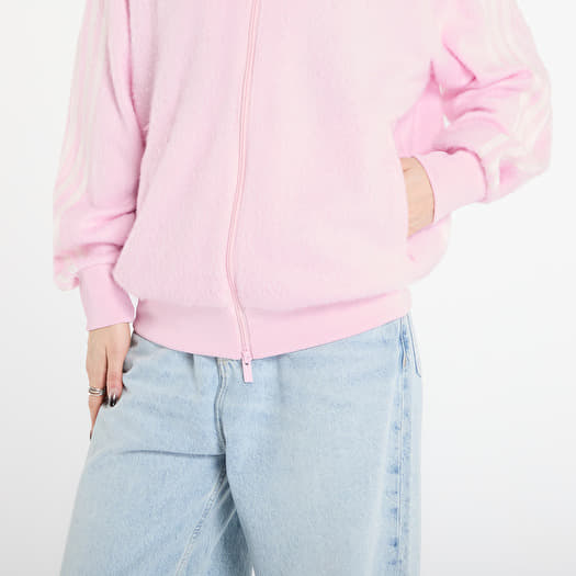 adidas Mohair Firebird Loose Track Top Clear Pink | Footshop
