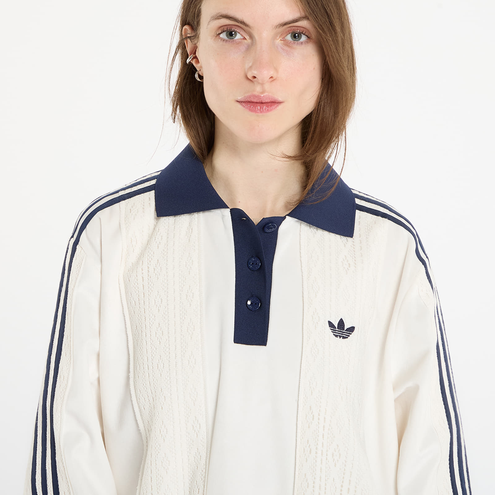 T-shirts adidas Ls Jersey Off White