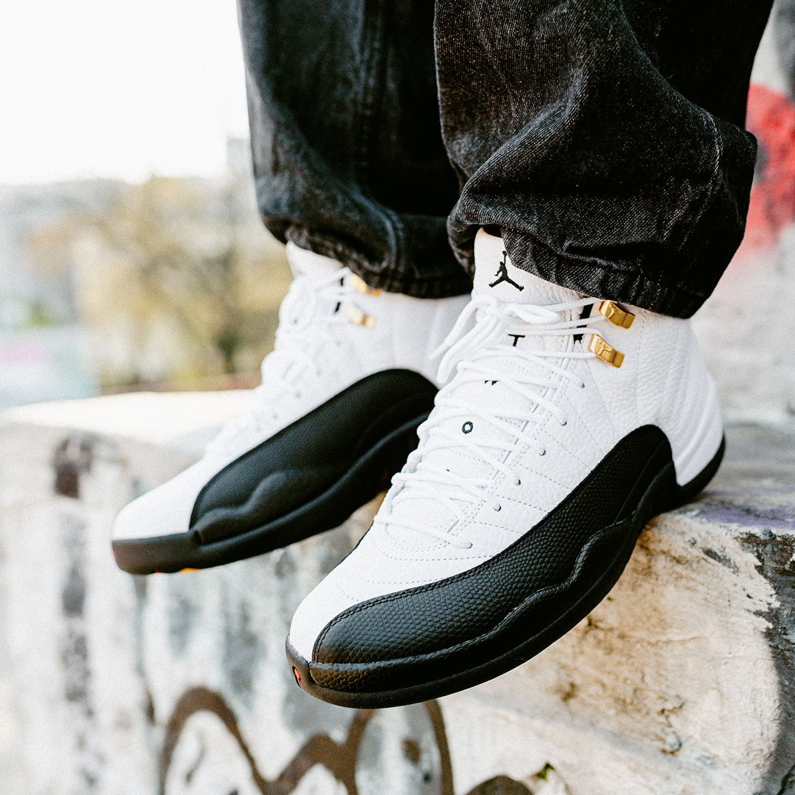 Moški čevlji Air Jordan 12 Retro "Taxi" (CT8013-117) White/ Black-Taxi