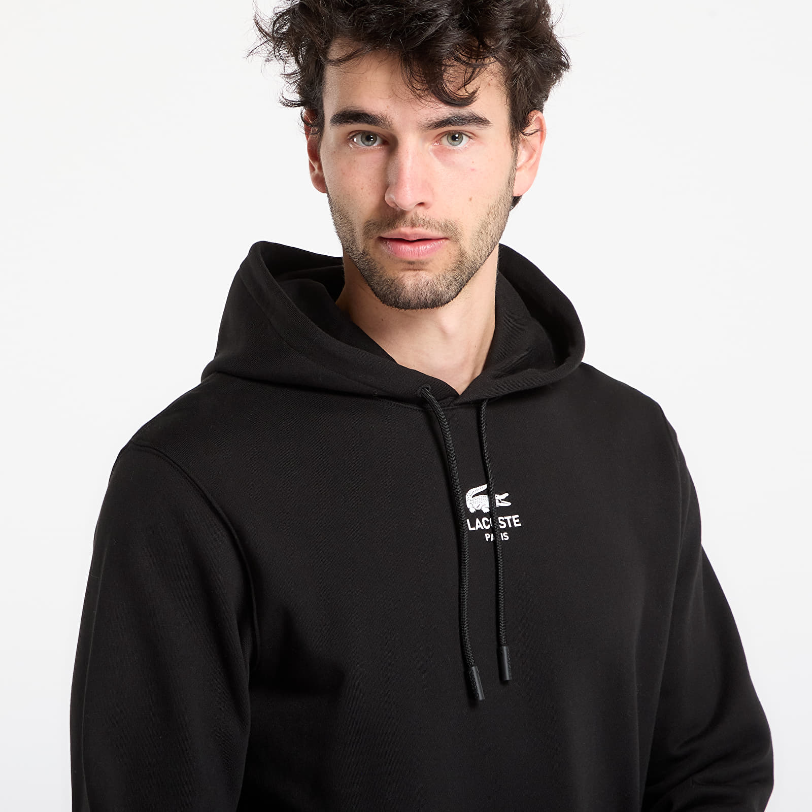 Pánske mikiny LACOSTE Men's Sweatshirt Black