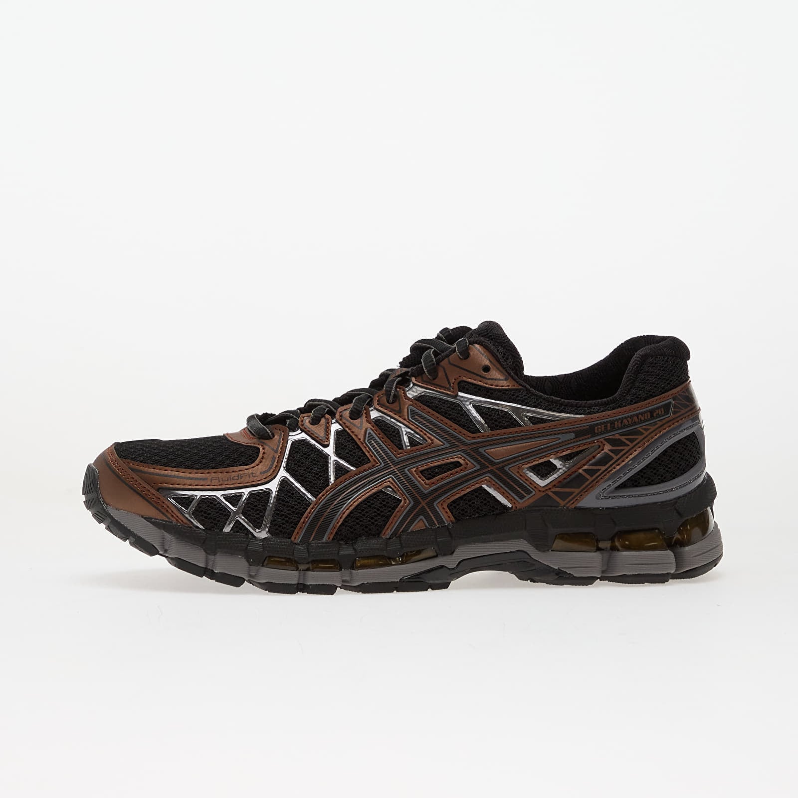 Levně Tenisky Asics Gel-Kayano 20 Black/ Reddish Brown