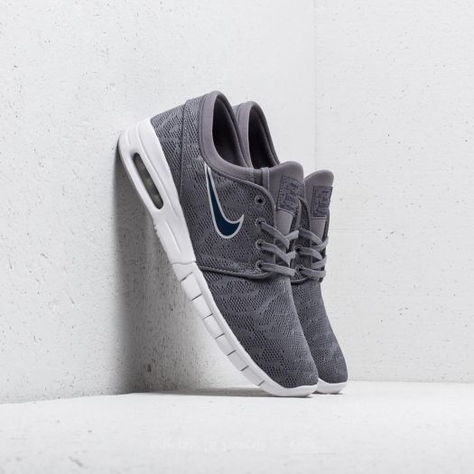 Sb janoski max gunsmoke black  and  white skate shoes cheap