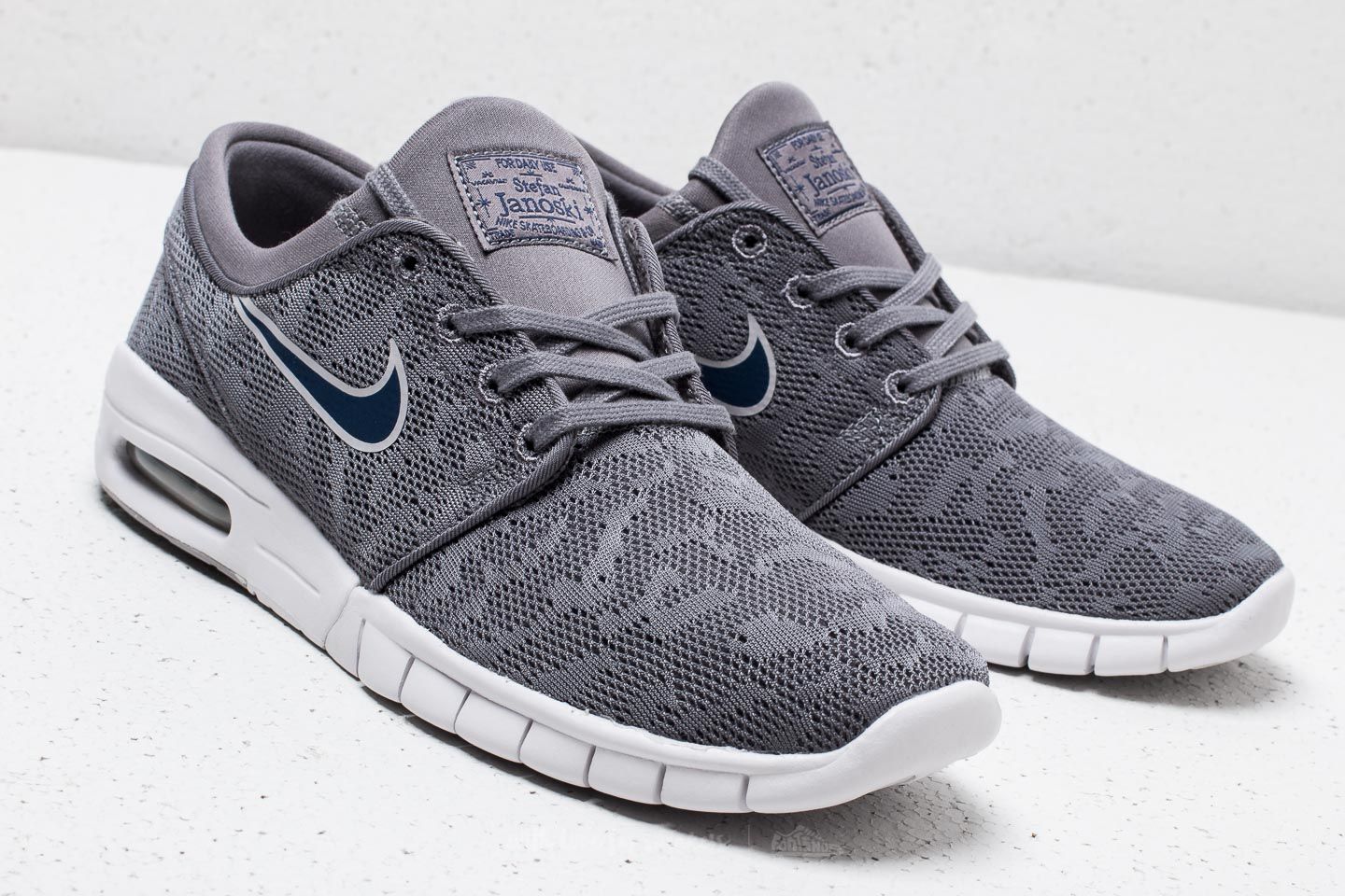 Herren Sneaker und Schuhe Nike Stefan Janoski Max Gunsmoke/ Blue Void