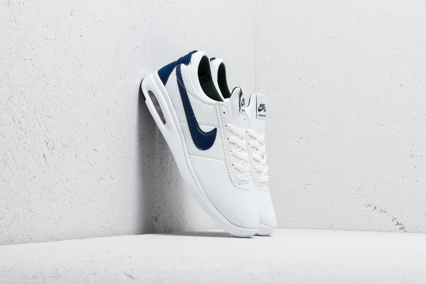 Men s shoes Nike SB Air Max Bruin Vapor TXT White Blue Void