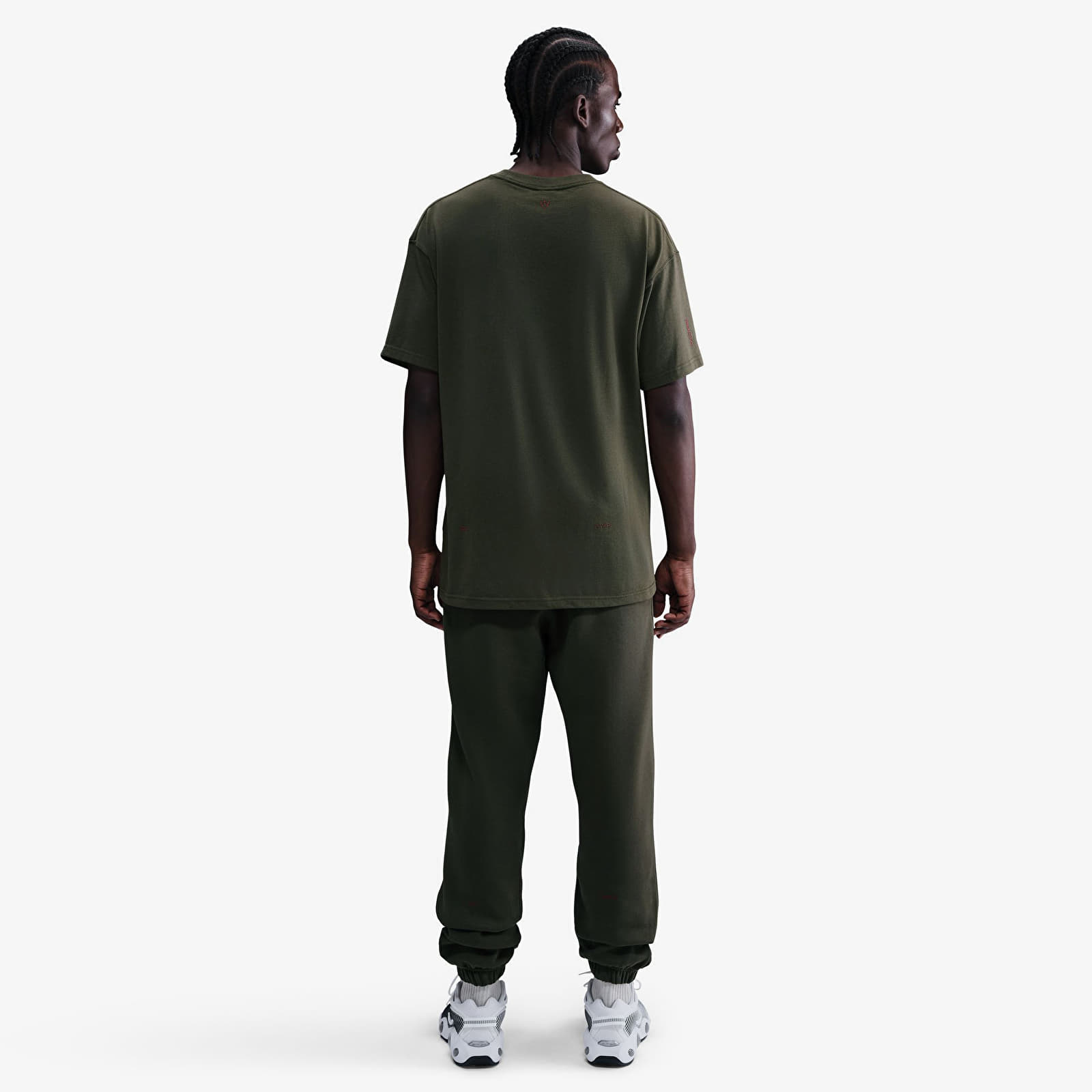 Чоловічі спортивні штани Nike x NOCTA Fleece CS Sweatpants Cargo Khaki/ Team Red