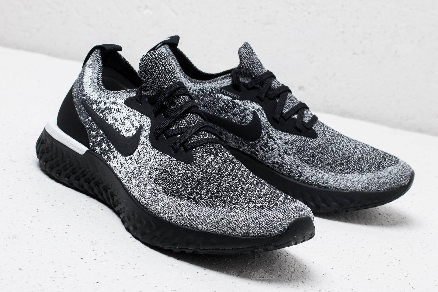 Women s shoes Nike Epic React Flyknit WMNS Black Black White