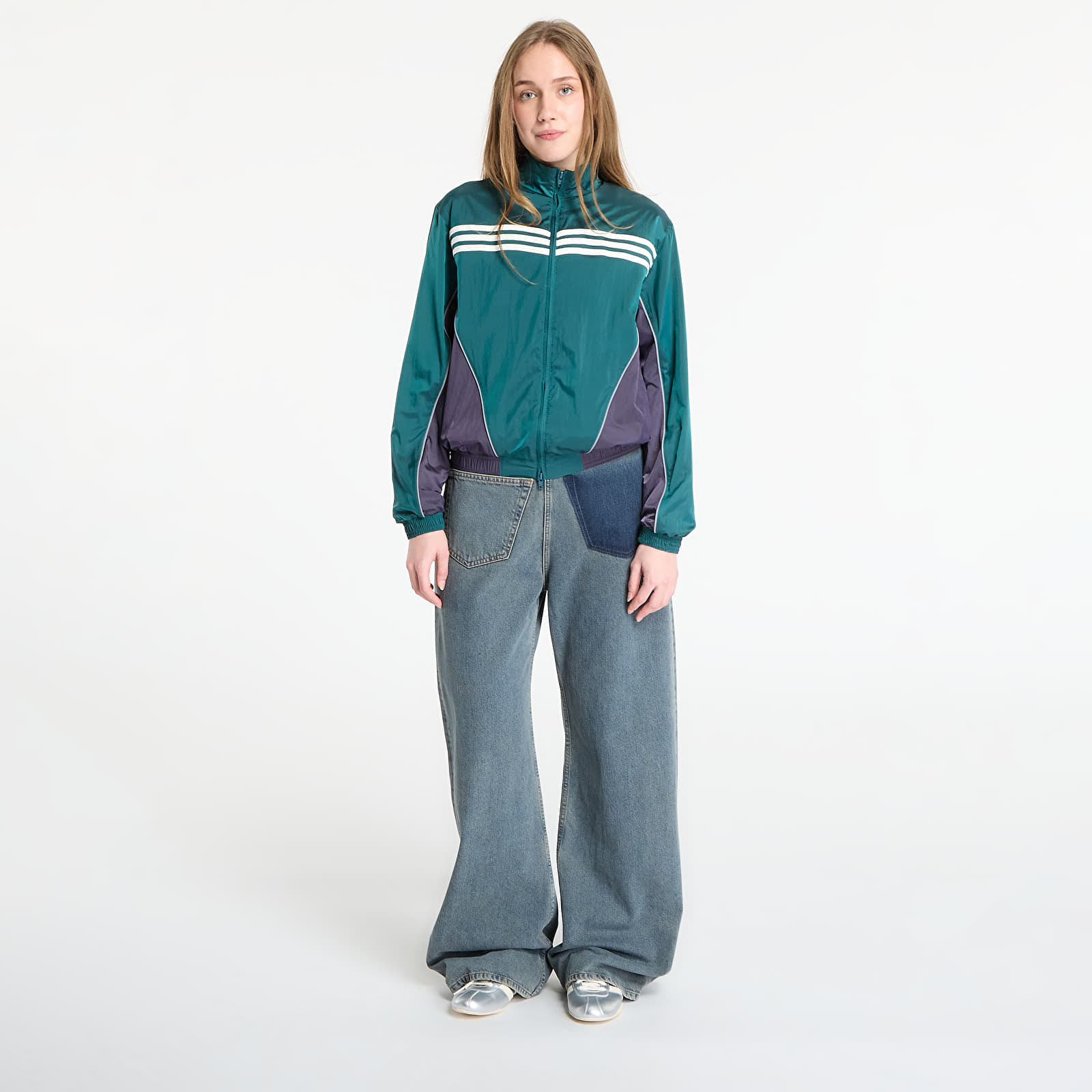 Jacken adidas Sporty & Rich Windbreaker Wild Pine