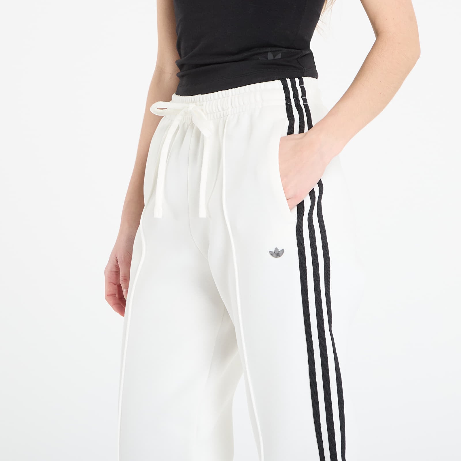 Kelnės adidas Firebird Trackpant Off White